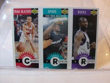 1996-97 UD Collector's Choice Mini-Cards Panels Single (YOU PICK CARDS)