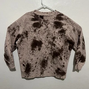 Lululemon Women’s 6/8 Perfectly Oversized Crew Marble Dye Silky French Press - Picture 1 of 6