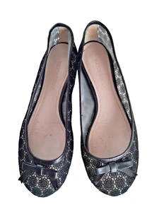 VIKTOR & ROLF schwarze Stoff BALLERINAS mit Schleife Gr.37 - Bild 1 von 6