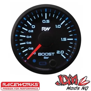 RACEWORKS 52MM ELECTRONIC BOOST/VAC GAUGE (BAR) KIT VPR-301 - Picture 1 of 9