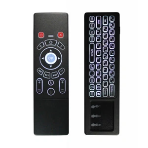 Air Mouse Keyboard TouchPad 2.4G Wireless Remote Control Rechargeable Backlit - Picture 1 of 4