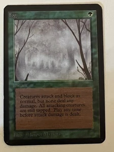 Magic the Gathering MTG Alpha Fog MP+ (Beta Bob) - Picture 1 of 2