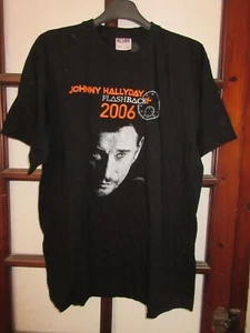 JOHNNY HALLYDAY T-Shirt Flashback 2006 schwarz XL - Bild 1 von 3