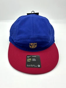 Nike Barcelona Tailwind Adjustable Hat Cap Blue Garnet Red FCB BV4249-455 - Picture 1 of 7