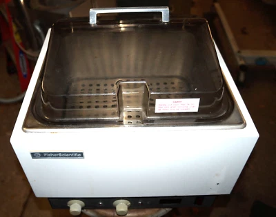 FISHER 10L Baño Agua Calefacción 120V 4.2A Pantalla Digital, Seguridad, con Tapa y Estante Foto 1 de 4