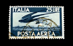 1945 Italian stamp /Air Mail / Scott # C111/ Used - Picture 1 of 1