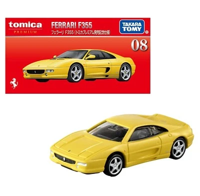 Tomica Premium Frist Limited Ferrari F355 Metal Diecast Coche Modelo Juguete 1/62 Foto 1 de 4