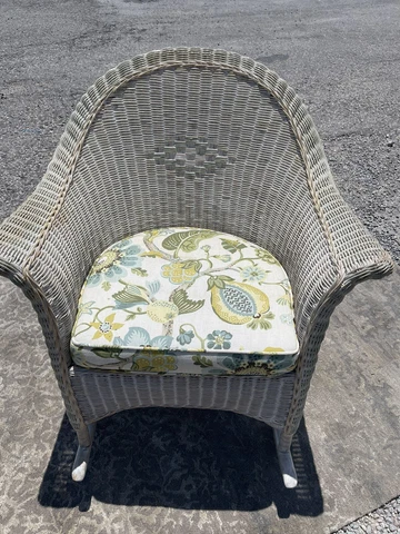 Wicker Rocking Chair Cover