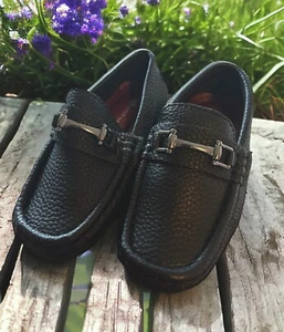 BN Oliver Mason Boys Toddler Sz 7 Driving Mocs Free S/H Of - Picture 1 of 5
