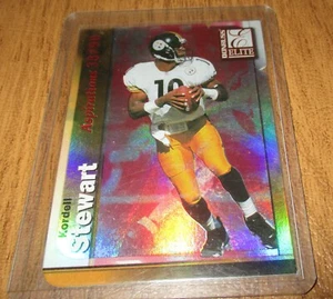 Kordell Stewart 1999 Donruss Elite ASPIRATIONS 38/80 Pittsburgh Steelers DIE-CUT - Picture 1 of 3