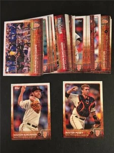 2015 Topps San Francisco Giants Team Set Series 1 2 Update 45 Cards - Picture 1 of 1