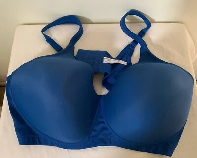 Sujetador Brigitte Leading Lady Talla 48DD Acolchado Sin Costuras Sin Alambres Cobertura Completa Azul Foto 1 de 4