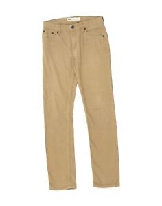 LEVI'S Boys 510 Skinny Jeans 15-16 Years W28 L30  Brown Cotton BH95