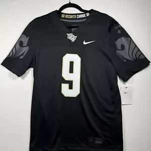 Men's Nike #9 Black UCF Knights Untouchable SZ Small Football Jersey NWT - Picture 1 of 9
