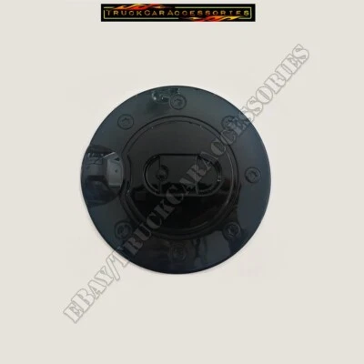 Cubierta de puerta de gas brillante negra adhesiva para Ford F150 F-150 2004 2005 2006 2007 2008 Foto 1 de 2