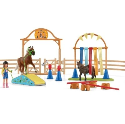 Schleich Farm World Pony Agility Training 42481 - Image 1 of 2