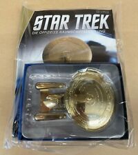 Star Trek Eaglemoss Gold Model of the U.S.S. Enterprise NCC-1701-D Special Issue