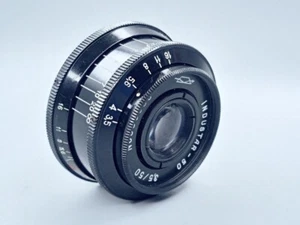 INDUSTAR 50 -2 lens f3.5 / 50mm for ZENIT SLR portrait lens M42 KMZ USSR - Picture 1 of 9