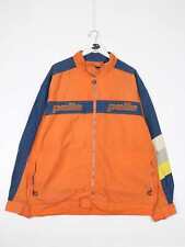 Vintage Pelle Pelle Jacket Mens Large Orange Full Zip Y2K