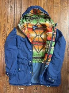 Polo Ralph Lauren Aztec Native American Trekking Parka Jacket RARE Size S - Picture 1 of 8