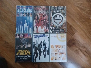 TAKE THAT VINTAGE VHS VIDEO CASSETTE KONVOLUT MENGE X 6 VERSCHIEDENE TITEL 1990er  - Bild 1 von 9