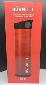 Brand New BURNOUT Temperature Regulating Travel Mug 16 oz Red - Picture 1 of 3