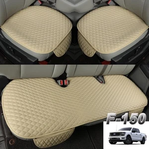 PU Leather Car Seat Covers Protectors, Bottom Seat Covers for Cars Fit Ford F... - Picture 1 of 9