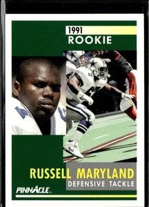 1991 Pinnacle Russell Maryland Dallas Cowboys #288 - Bild 1 von 2
