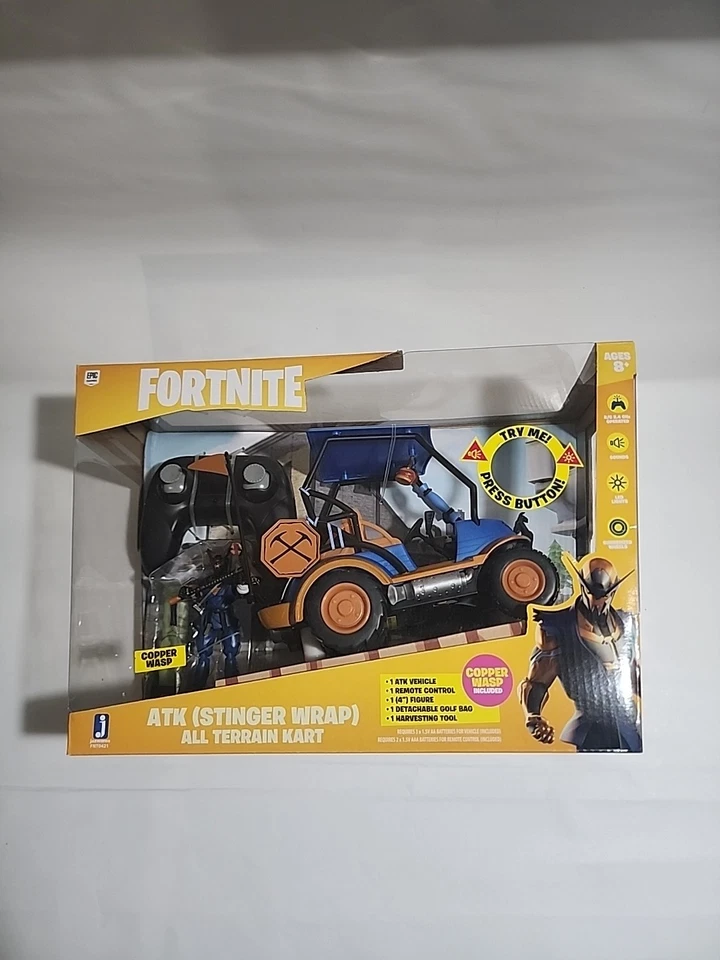 Jazwares Fortnite ATK All Terrain Kart Remote Copper Wasp Video Game Action Fig