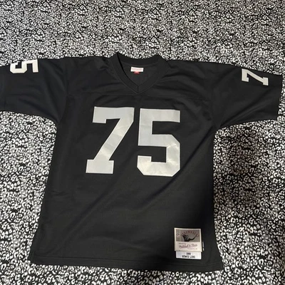 Camiseta Howie Long 1988 Los Angeles Raiders Mitchell & Ness Legacy Talla L (44) Foto 1 de 4