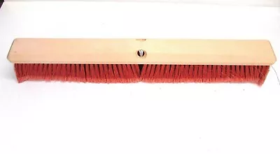 Nos! Magnolia 24  Floor Brush Red Flag Plastic 3  Bristles #13424 • 11.99$