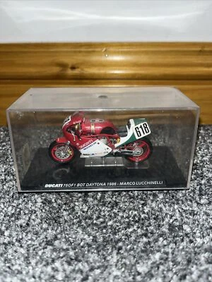 Ducati 750 F1 BOT Daytona 1986 Marko Lucchinelli, Extremely Rare, 1:24. - Image 1 of 4