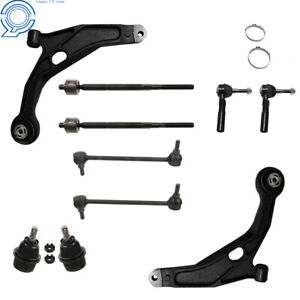 For 2009-2015 Dodge Journey Lower Control Arm Tierod Sway Bar Ball Joint Kit