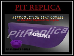 NEW SUZUKI DR350S 1991 DR350SE N/P/R/ST 1992-1996 SEAT SADDLE COVER [3SALS] - Picture 1 of 5