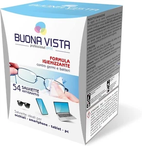Buona Vista - Salviette Pulizia Occhiali - Con Formula Igienizzante - Speciale M - Foto 1 di 3