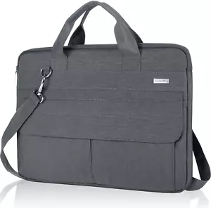Laptop Bag Carrying Case 15.6 Inch with Shoulder Strap, Slim Waterproof Computer - Picture 1 of 12