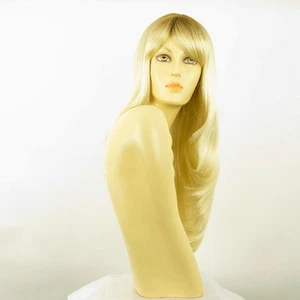 Perruque femme mi-longue méchée blond racine blond foncé WENDY YS - Imagen 1 de 8