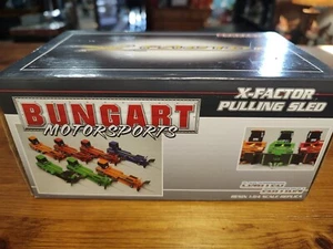 SpecCast Bungart Motorsports 1/64 X-Factor Pulling Sled "Fass" #2013 Green NIB - Picture 1 of 6