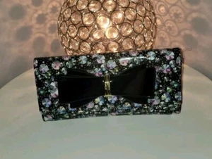 Betsey Johnson Xolyla Double Bow Clutch Crossbody Handbag - Picture 1 of 8