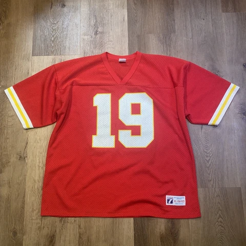 Kansas City Chiefs Jersey Joe Montana Vintage MENS XL Logo7 Football Vtg 90s Cover