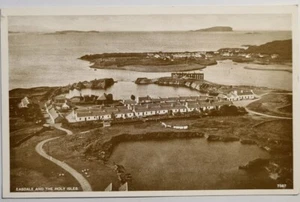 Vintage Postcard - Easdale & The Holy Isles - Buy 3+ - 15% Off - Picture 1 of 2