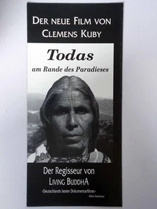 Todas am Rande des Paradieses - Dokumentation - Clemens Kuby - Flyer/Filminfo - Bild 1 von 1