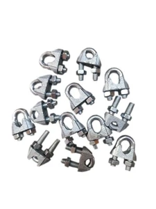 Seilklemme (3mm - 20mm), Drahtseilklemmen Set 2-100 Stück - Bild 1 von 2