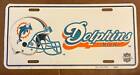 1997 NFL MIAMI DOLPHINS BOOSTER License Plate