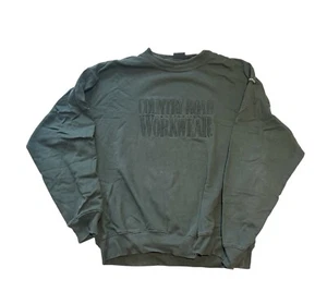 Country Road Womens Small Dark Green Embossed Logo Jumper Pullover - Picture 1 of 7