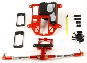  Aluminum Symmetrical Push-Pull Steering Kit 85273 for HPI KM ROVAN BAJA 5b - Picture 1 of 11