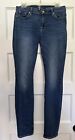 7 For All Mankind Roxanne Ankle Jeans Womens Size 29 Blue Denim Medium Wash