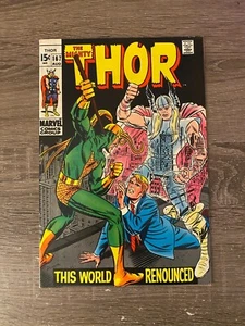 DER MÄCHTIGE THOR #167 AUGUST 1969 MARVEL COMICS ODIN LOKI JACK KIRBY STAN LEE Anzeige - Bild 1 von 15