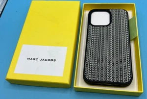 MARC JACOBS iPhone 14 Pro Max 3D Case in Black/White the Monogram - Picture 1 of 3