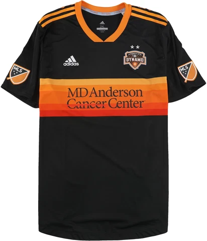 Adidas Mens Houston Dynamo Jersey, Black, Medium Cover